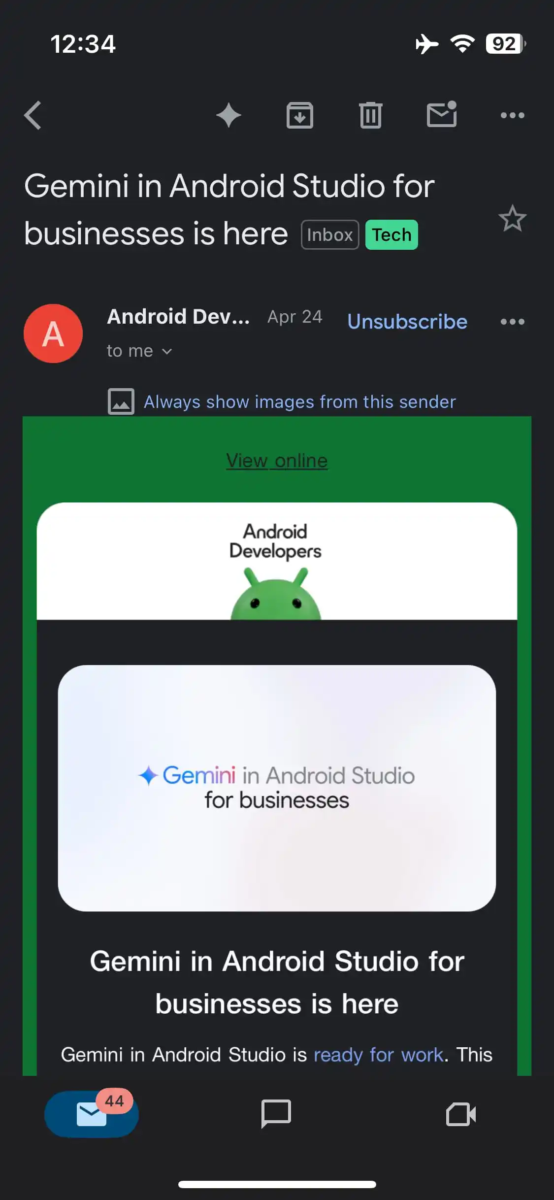Zaktualizowany wygląd Gmail dla iPhone Zaktualizowany wygląd Gmail dla iPhone