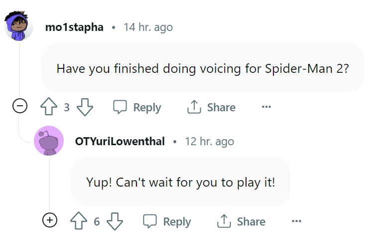 Aktor, który użyczył głosu Peterowi Parkerowi, ujawnił, że zakończył prace nad Marvel's Spider-Man 2. Gra jest prawdopodobnie gotowa do wydania-2