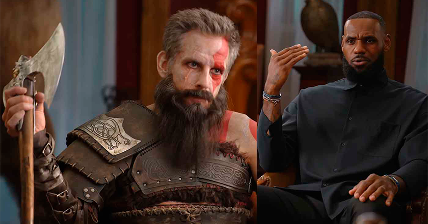 LeBron James, John Travolta i Ben Stiller opowiadają o relacjach rodzic-dziecko w klipie promocyjnym God of War: Ragnarok