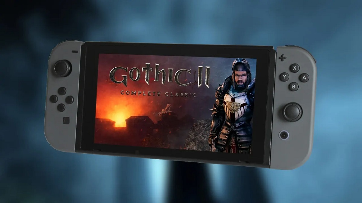 Kultowa gra RPG Gothic 2 została wydana na Nintendo Switch. THQ Nordic opublikowało dwa zwiastuny przeniesionego klasyka