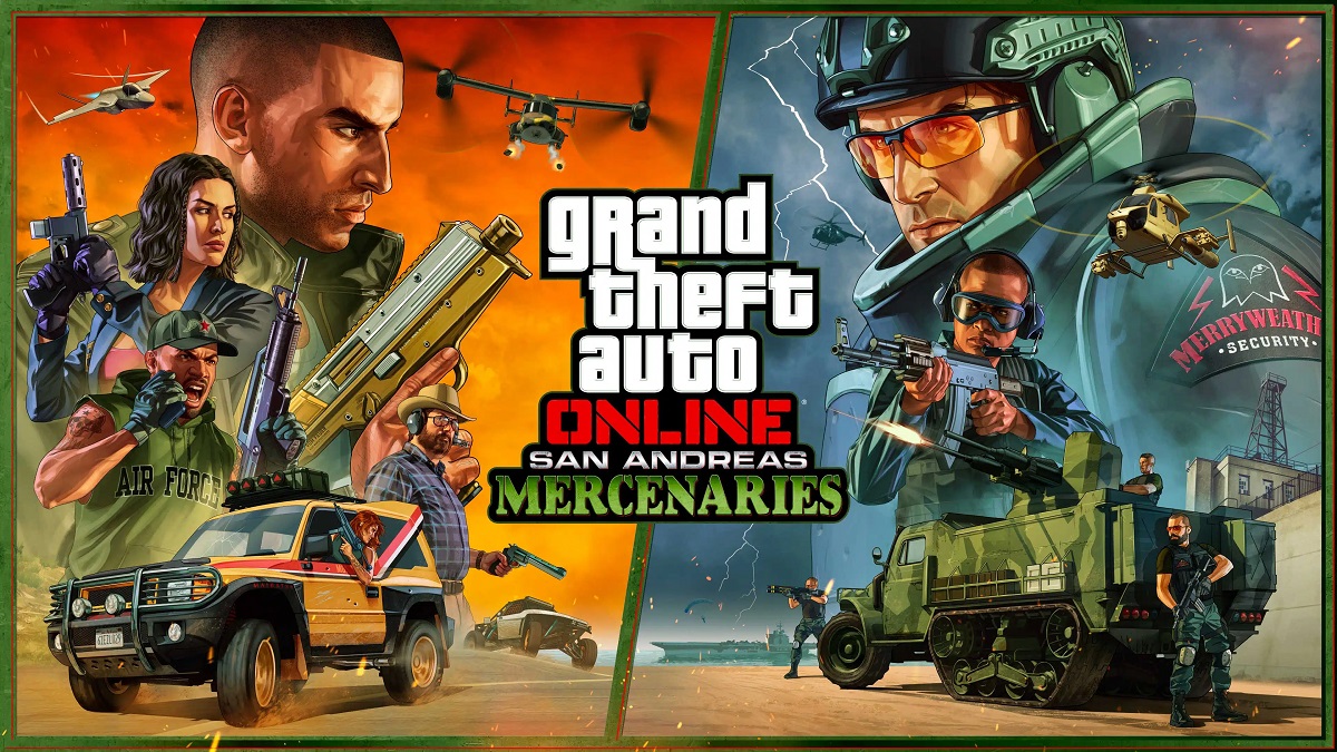 Rockstar Games opublikowałam kolorowy zwiastun dużej aktualizacji San Andreas Mercenaries dla GTA Online