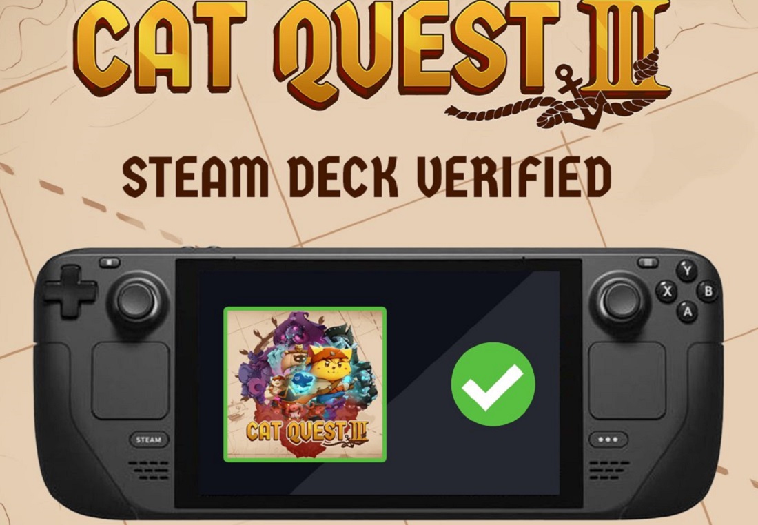 Koci piraci w kieszeni: Cat Quest III otrzyma pełną kompatybilność ze Steam Deck w dniu premiery