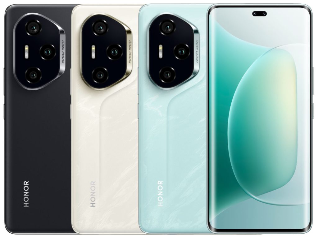 Honor 300 Pro в черном цвете