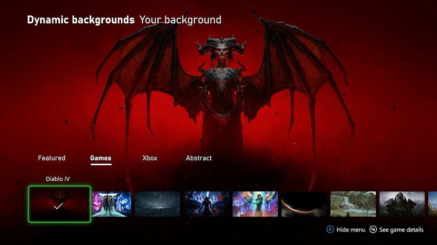 Darmowy dynamiczny motyw inspirowany Diablo IV dostępny na konsole z serii Xbox-3
