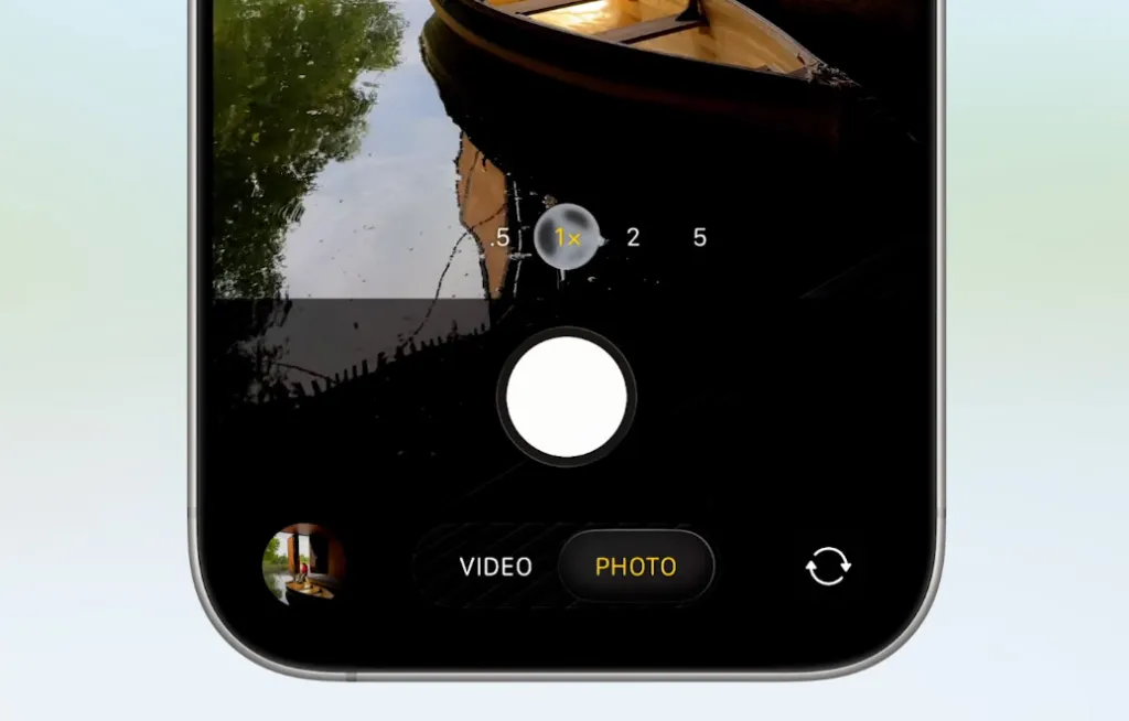 Dostęp do trybów Zdjęć i Wideo w iOS 26 Dostęp do trybów Zdjęć i Wideo w iOS 26