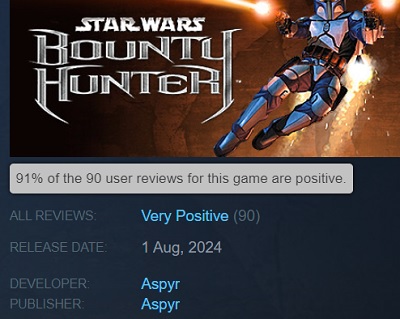 Gracze chwalą remaster Star Wars: Bounty Hunter, podczas gdy krytycy publikują powściągliwe recenzje-6