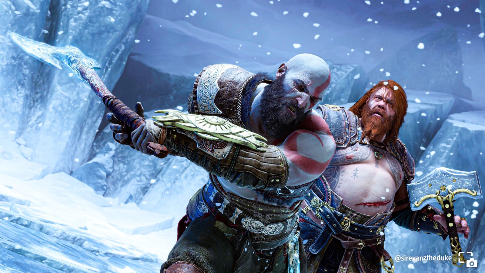 Brutalny Kratos, bajeczne lokacje i kolorowe ujęcia: blog PlayStation opublikował najlepsze zdjęcia zrobione przez graczy w God of War Ragnarok-4