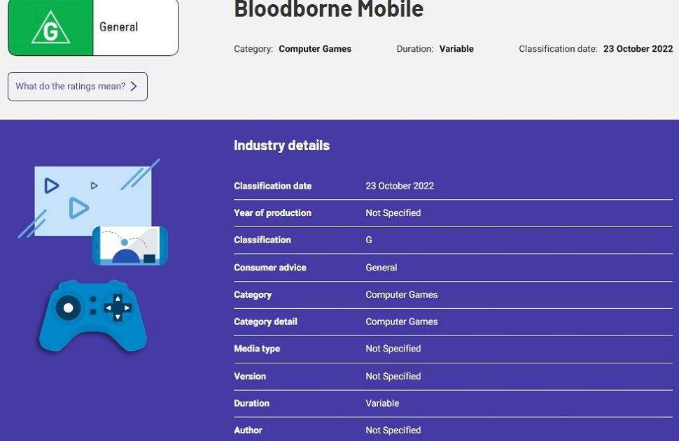 Nowa gra z uniwersum Bloodborne pojawiła się na stronie australijskiej Komisji Kwalifikacyjnej! Ale jest pewien zwrot.-2