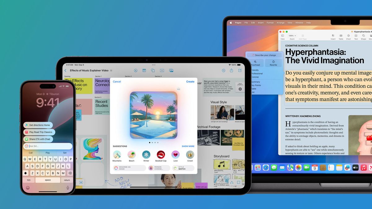 macOS Sequoia 15. ilustracja: TechRadar macOS Sequoia 15. ilustracja: TechRadar