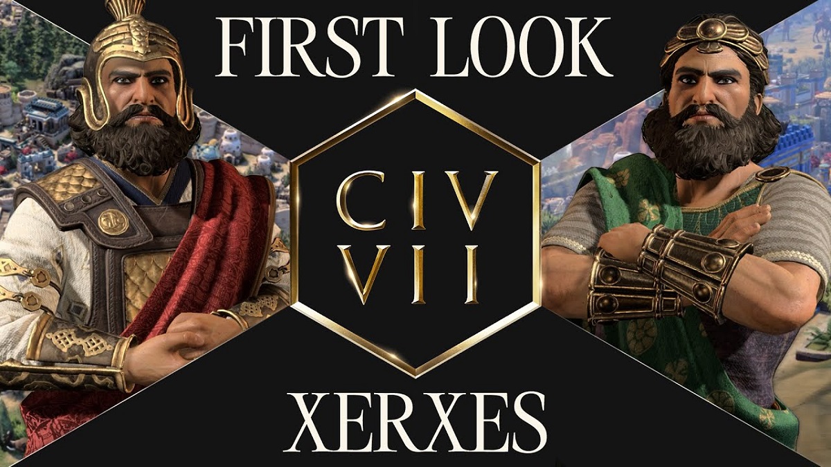 Nadszedł czas na króla Kserksesa: twórcy historycznej strategii 4X Sid Meier's Civilisation VII przedstawili kolejnego przywódcę narodowego