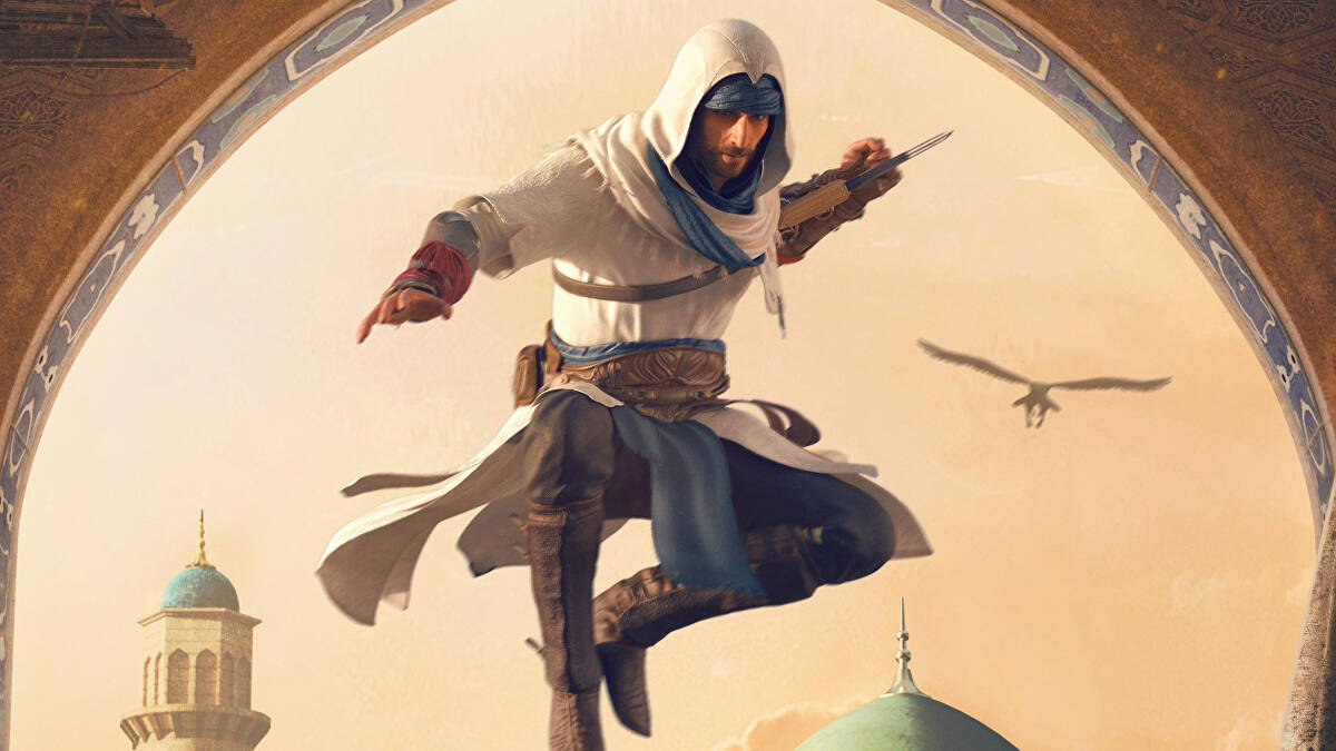 Asasyni w klasycznych szatach i widoki na Bliski Wschód w nowym concept art. Assassin's Creed Mirage