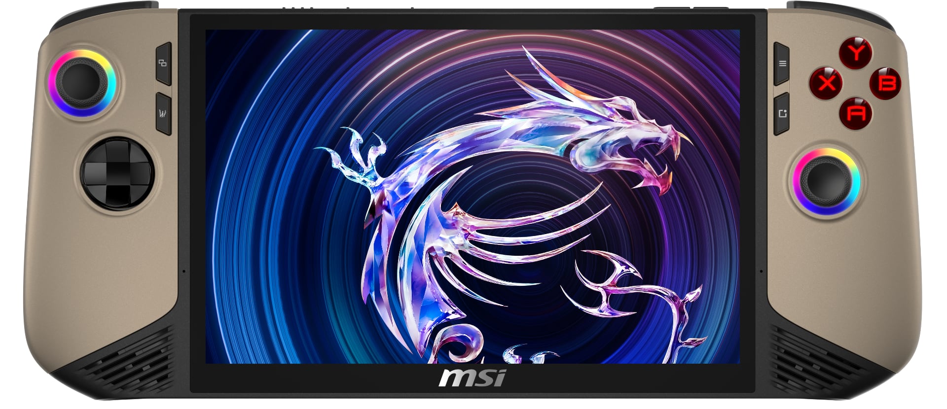 Wygląd zewnętrzny MSI Claw 8 AI+