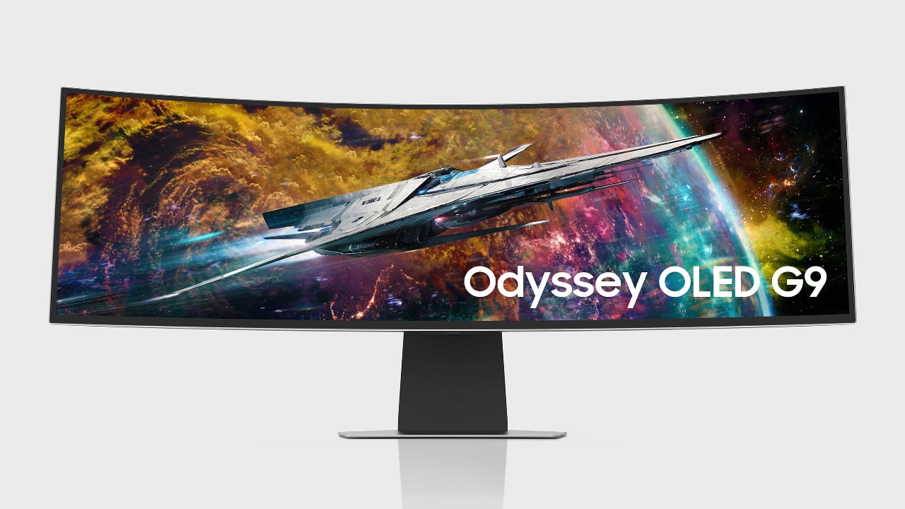  Samsung wprowadza na rynek model Odyssey OLED G9, wyposażony w podwójny, zakrzywiony wyświetlacz quad-HD 49" 1800R z technologią quantum dot