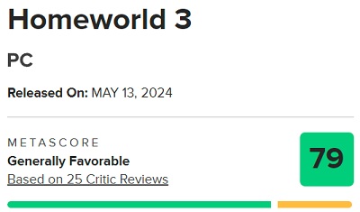 Długie oczekiwanie nie poszło na marne: krytycy są zadowoleni z kosmicznej gry strategicznej Homeworld 3 i wystawiają jej wysokie oceny-2