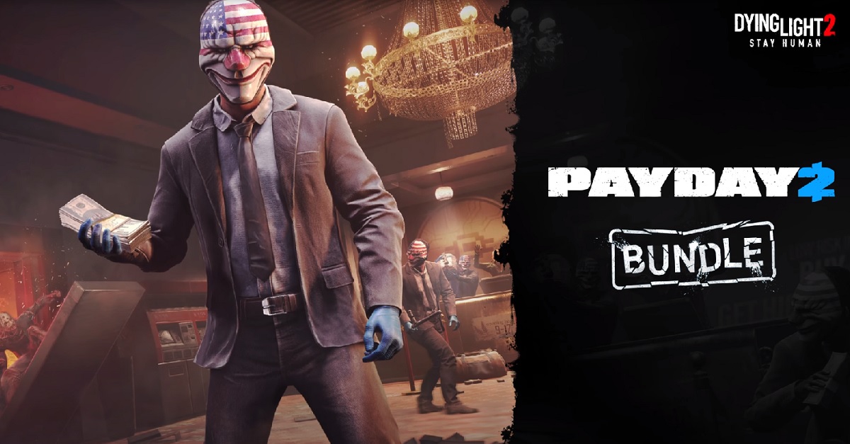 Zombie, maski i diamenty: Dying Light 2: Stay Human rozpoczęło crossover z popularną strzelanką kryminalną Payday 2.