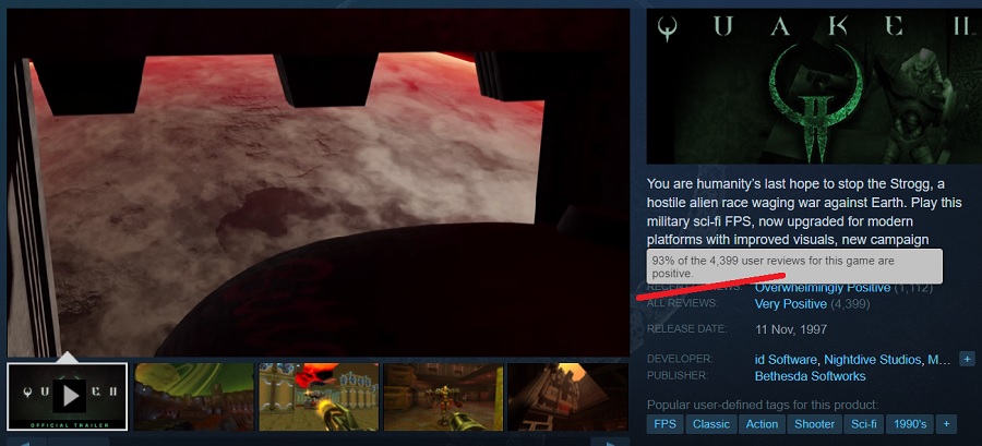 Gracze i krytycy są podekscytowani remasterem Quake 2. Zaktualizowana gra otrzymuje najwyższe oceny na wszystkich platformach-4