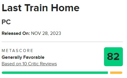 Krytycy i gracze ciepło przyjęli strategię Last Train Home: gra ma doskonałe recenzje i wysokie oceny-3