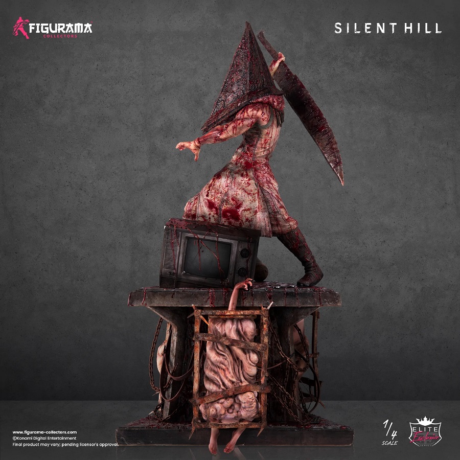 Fani Silent Hill 2: Tylko 600 szczęśliwców będzie mogło wejść w posiadanie gigantycznego przedmiotu kolekcjonerskiego z bohaterem gry i Piramidogłowym.-2