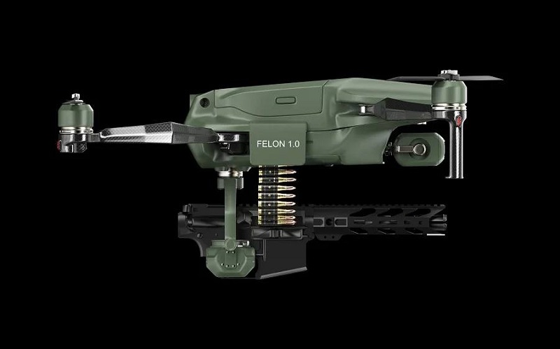 Ukraińska armia otrzyma od USA ultranowoczesne drony bojowe Feloni wyposażone w precyzyjny karabin maszynowy lub pocisk przeciwpancerny Spike.-2
