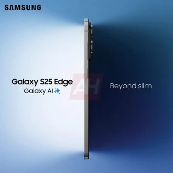 Zdjęcie drugiego kąta smartfona Samsung Galaxy S25 Edge Zdjęcie drugiego kąta smartfona Samsung Galaxy S25 Edge