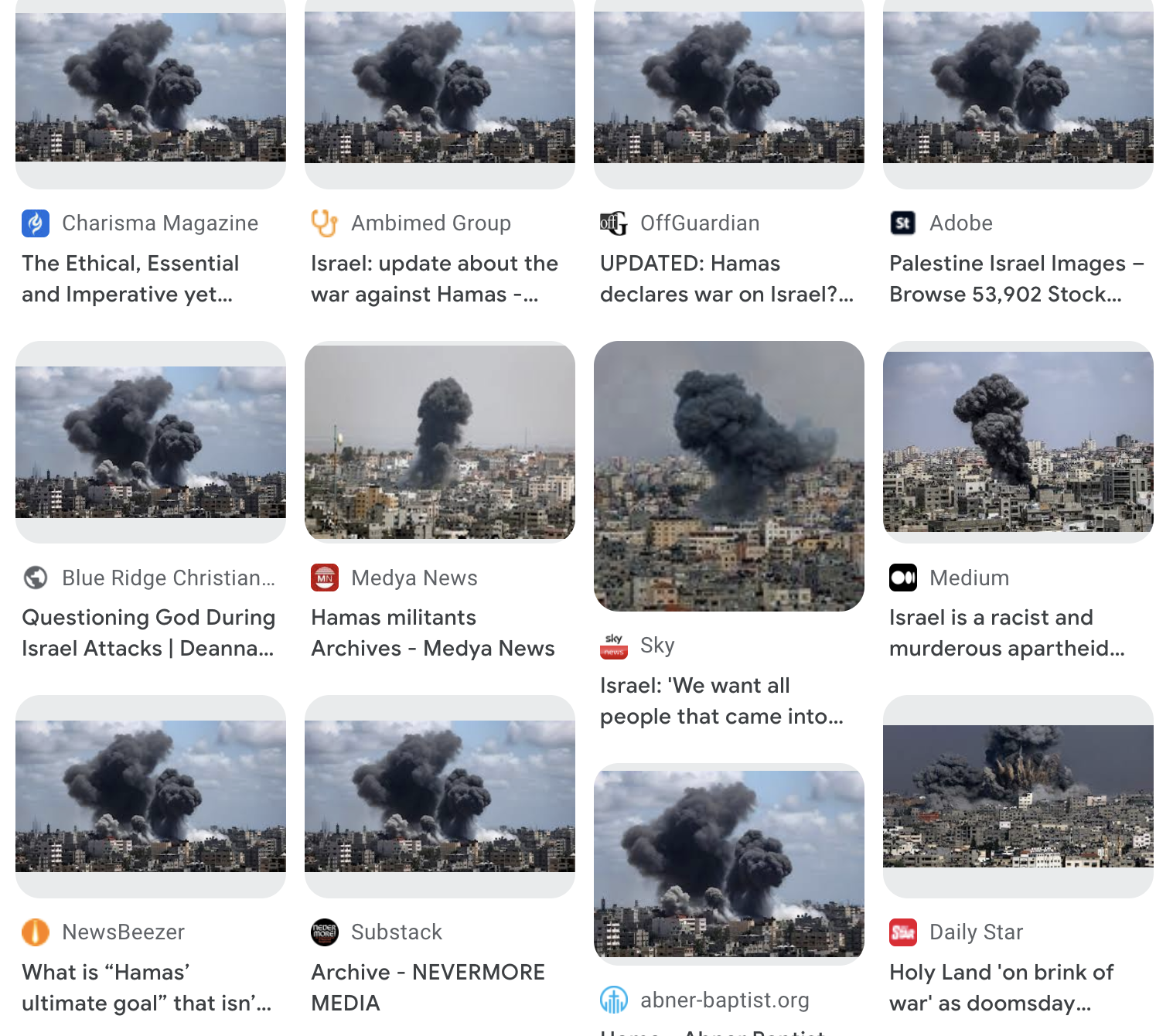 Adobe sprzedaje wygenerowane przez sztuczną inteligencję obrazy wojny izraelsko-hamskiej, które w doniesieniach prasowych podawane są jako prawdziwe.-3