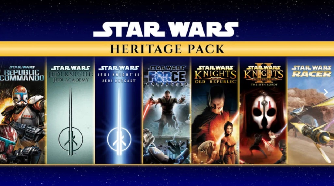 Wspaniały prezent dla fanów: fizyczna edycja Star Wars Heritage Pack została zapowiedziana na Nintendo Switch. Będzie ona zawierać siedem gier z kultowej serii