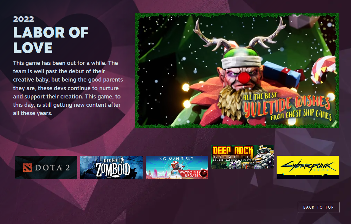 Valve przedstawiło wszystkie 11 nominacji do ceremonii The Steam Awards, w tym: "Gra roku", "Najlepsza historia", "Najlepsza ścieżka dźwiękowa" i inne-4