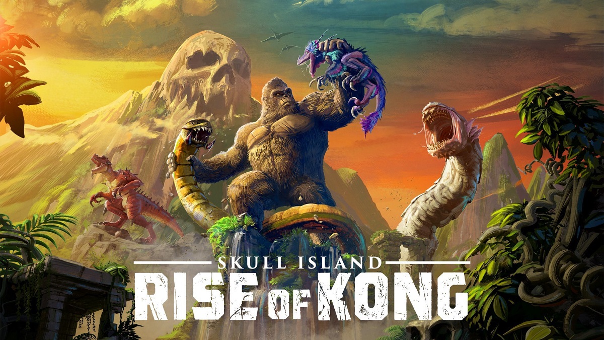 King Kong nie boi się konkurencji: nowy zwiastun gry akcji Skull Island: Rise of Kong, w którym ogłoszono datę premiery.