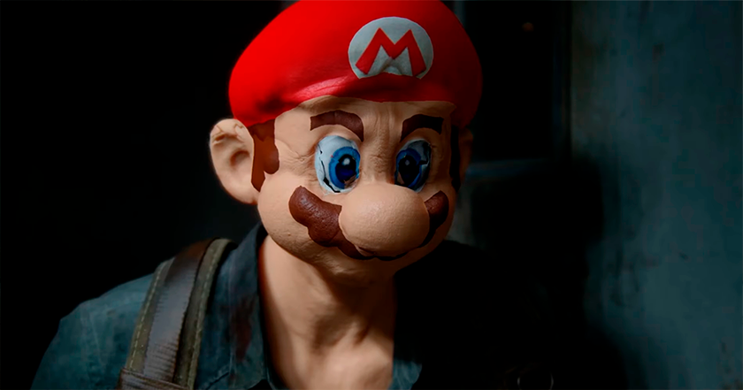 Co tu się dzieje? YouTuber zastępuje twarze bohaterów w The Last of Us Part II postaciami z Super Mario Bros.