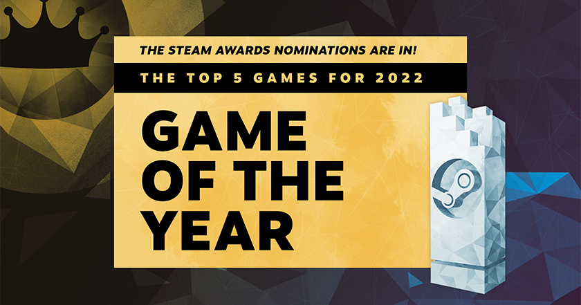 Valve przedstawiło wszystkie 11 nominacji do ceremonii The Steam Awards, w tym: "Gra roku", "Najlepsza historia", "Najlepsza ścieżka dźwiękowa" i inne