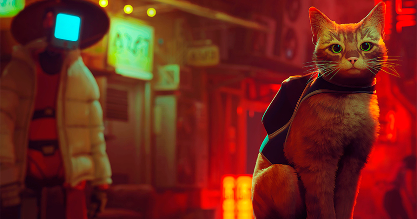 Czerwony kot wyprzedził wszystkie tytuły AAA: Stray zdobywa tytuł najlepszej gry na PlayStation podczas Golden Joystick Awards