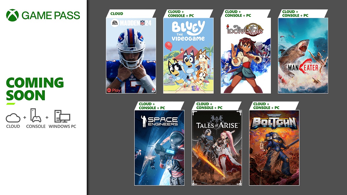 Katalog Game Pass zostanie wkrótce zaktualizowany o siedem nowych produktów - z których dwa są już dostępne