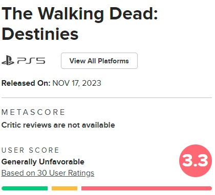 Twórcy Skull Island: Rise of Kong nie przestają zadziwiać opinii publicznej: The Walking Dead: Destinies, kolejna nieudana gra od GameMill Entertainment, została wydana.-2