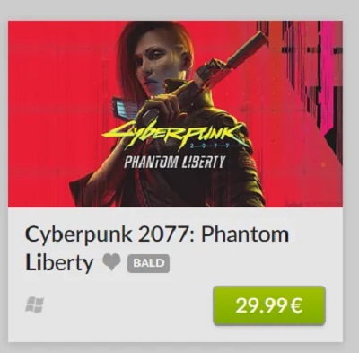 30 euro, nowe grafiki, ale brak daty premiery: sklep GOG ujawnia stronę dodatku Phantom Liberty do Cyberpunk 2077-3