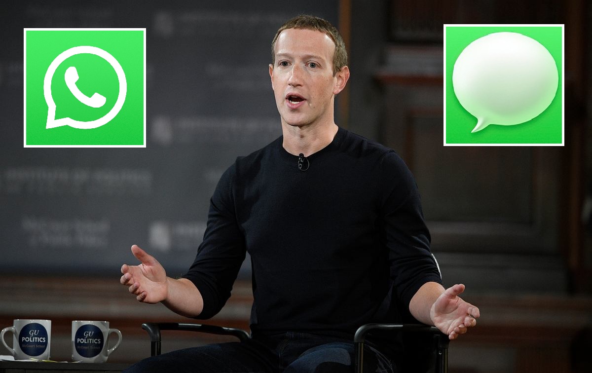 Mark Zuckerberg wymienia zalety WhatsApp nad iMessage