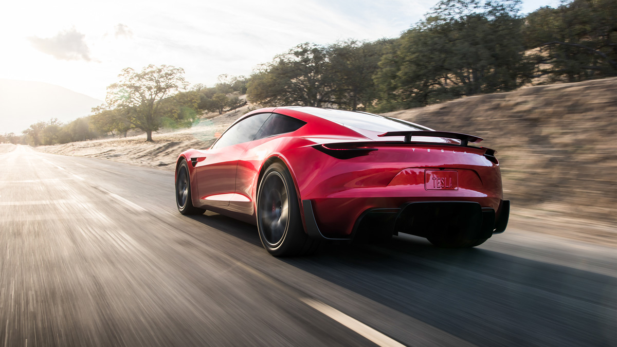 Prototyp Tesla Roadster nowej generacji