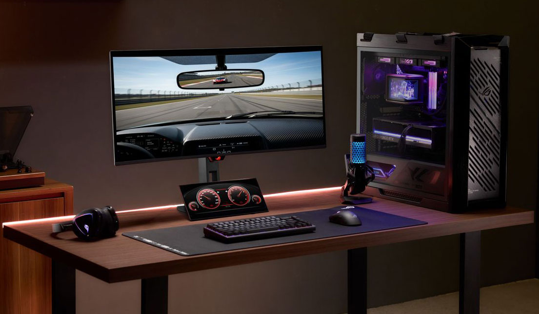 ROG Strix XG129C jako dodatkowy panel