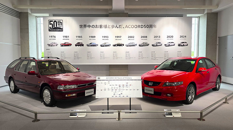 Ewolucja generacji Honda Accord