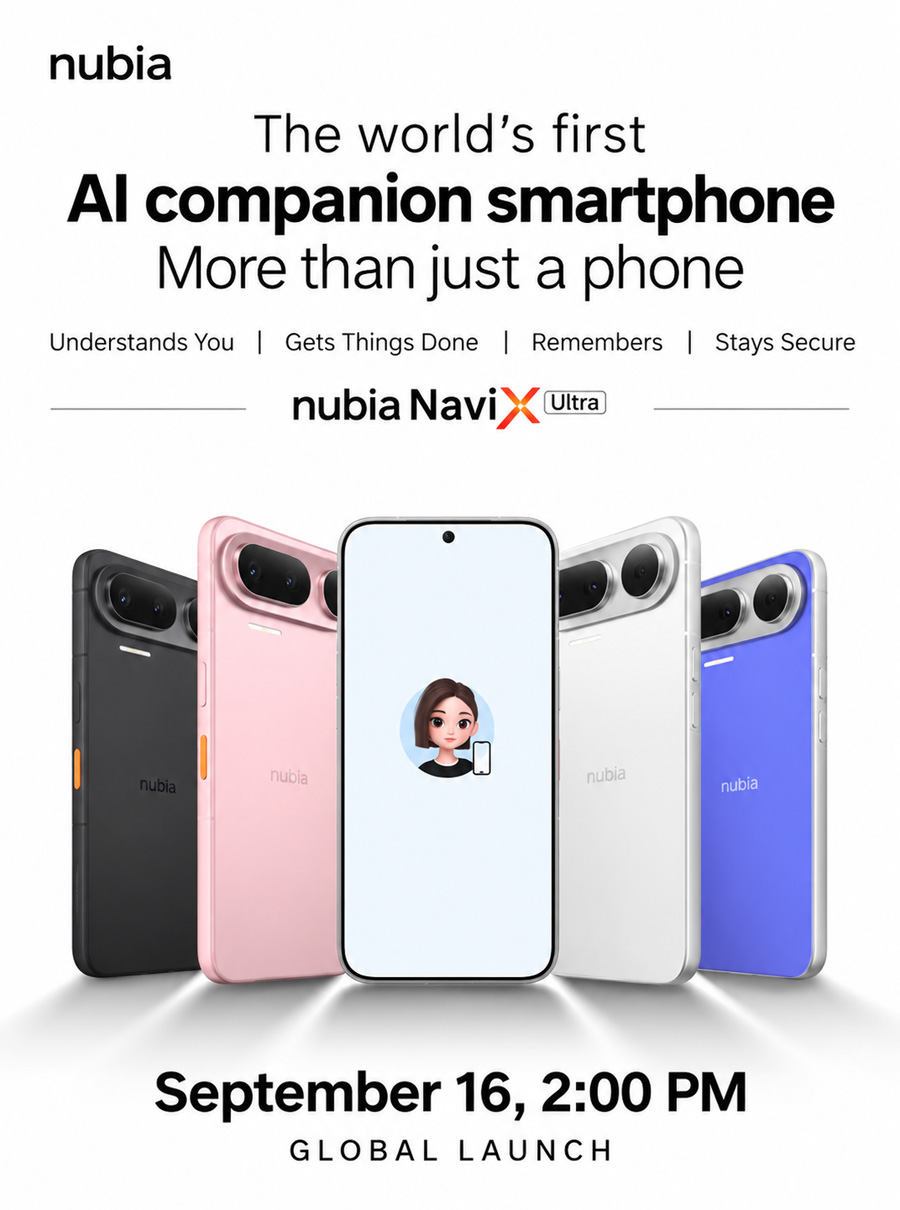Premiera smartfona Nubia NaviX Ultra
