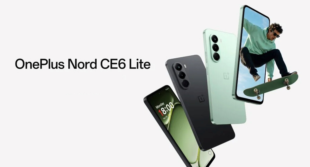 OnePlus Nord CE 6 Lite w różnych kolorach