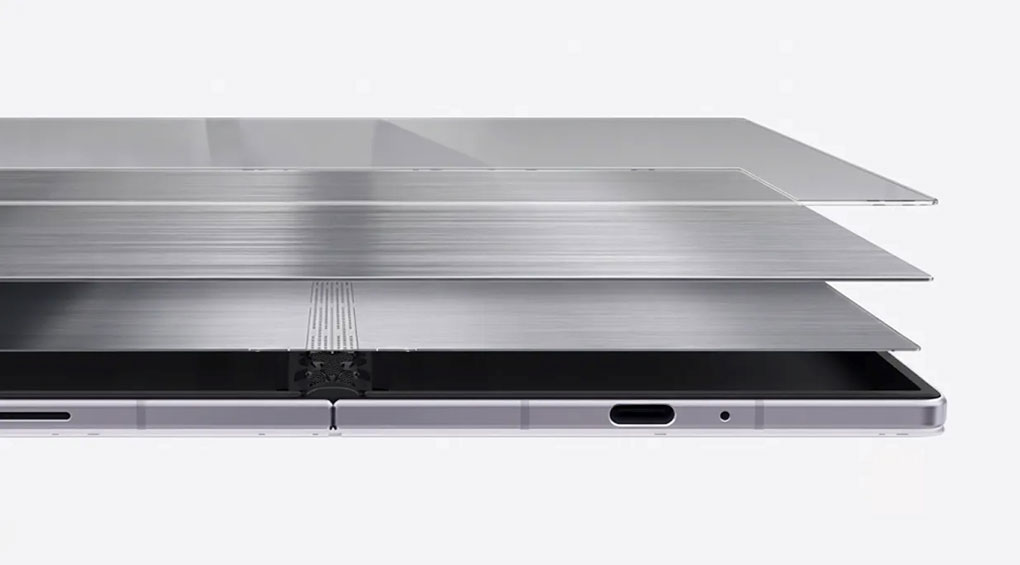 Elastyczny wyświetlacz Samsung Galaxy Z Fold8 z nowym zawiasem