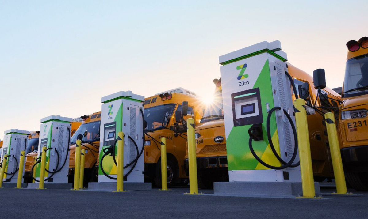 Elektryczne autobusy szkolne działające w sieci Vehicle-to-Grid